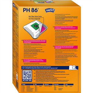 Swirl PH 86 S-bag, 4 vnt. - Dulkių maišeliai