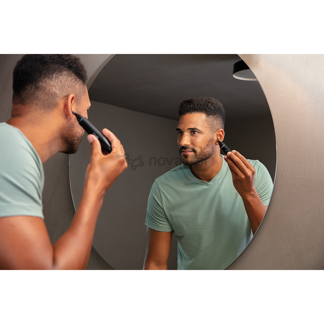 Beurer, juoda - Nosies, ausų ir antakių plaukų kirpimo mašinėlė