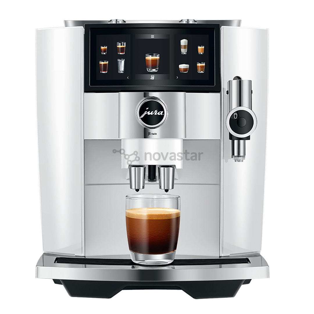 JURA J8 twin, Diamond White - Espresso machine