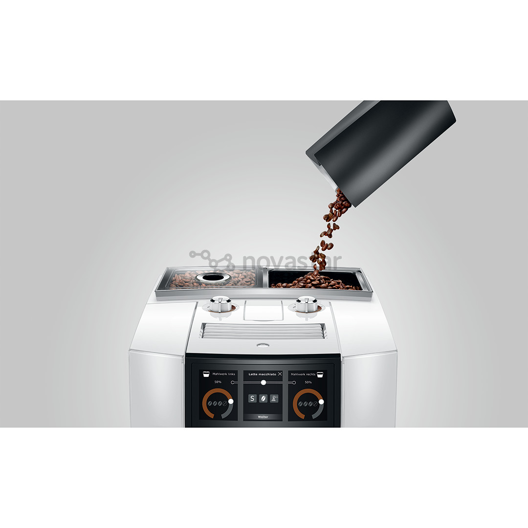 JURA J8 twin, Diamond White - Espresso machine