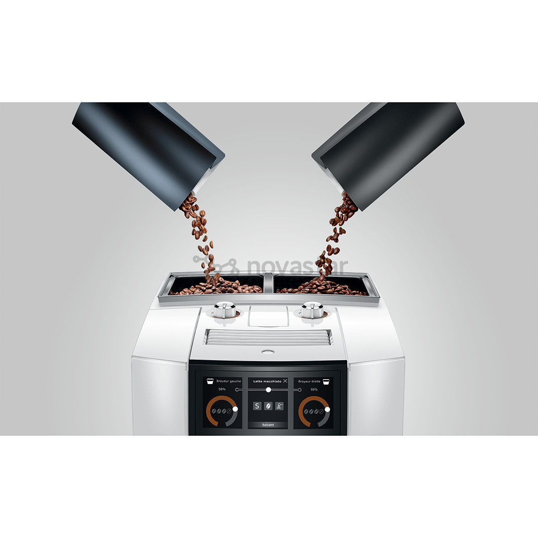 JURA J8 twin, Diamond White - Espresso machine