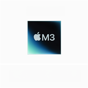 Apple MacBook Air 13'' (2024), M3 8C/8C, 8 GB, 256 GB, RUS, space gray - Nešiojamas kompiuteris