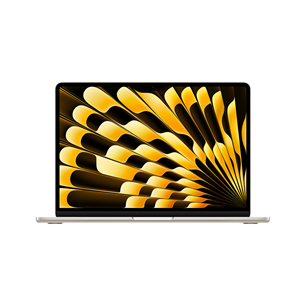 Apple MacBook Air 13'' (2024), M3 8C/10C, 16 GB, 512 GB, SWE, starlight - Nešiojamas kompiuteris