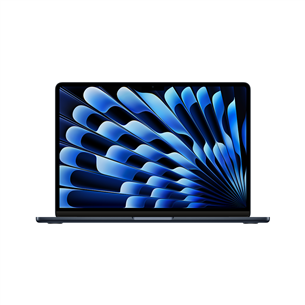 Apple MacBook Air 13'' (2024), M3 8C/10C, 16 GB, 512 GB, SWE, midnight - Nešiojamas kompiuteris MXCV3KS/A