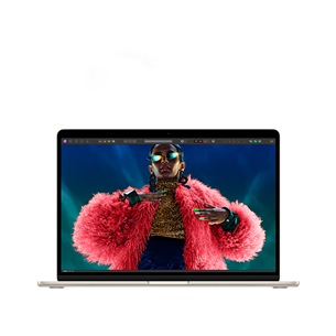 Apple MacBook Air 15'' (2024), M3 8C/10C, 8 GB, 256 GB, SWE, starlight - Notebook