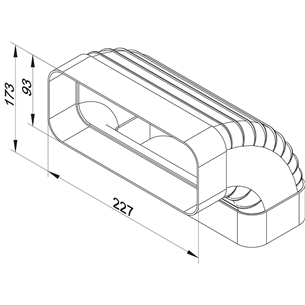 Beko - Installation kit for extractor hob