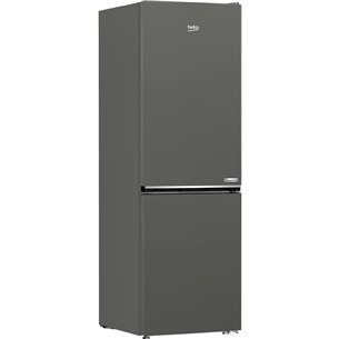 Beko, Beyond, NoFrost, 316 L, 187 cm, tamsiai pilkas - Šaldytuvas
