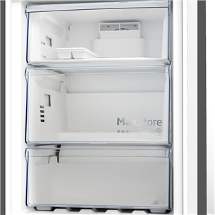 Beko, Beyond, NoFrost, 316 L, 187 cm, tamsiai pilkas - Šaldytuvas