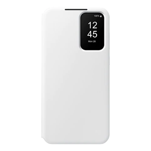 Samsung Smart View Wallet Case, Galaxy A55, baltas - Dėklas EF-ZA556CWEGWW