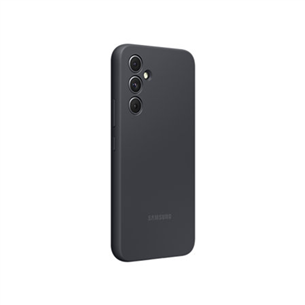 Samsung Silicone Case, Galaxy A55, juodas - Dėklas