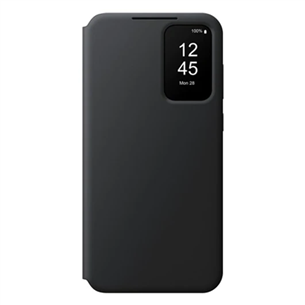 Samsung Smart View Wallet Case, Galaxy A35, juodas - Dėklas
