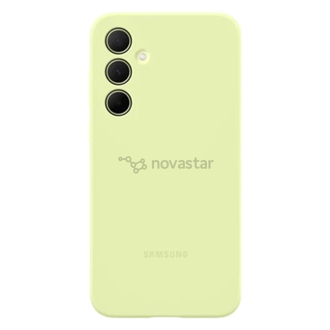 Samsung Silicone Case, Galaxy A35, geltonas - Dėklas