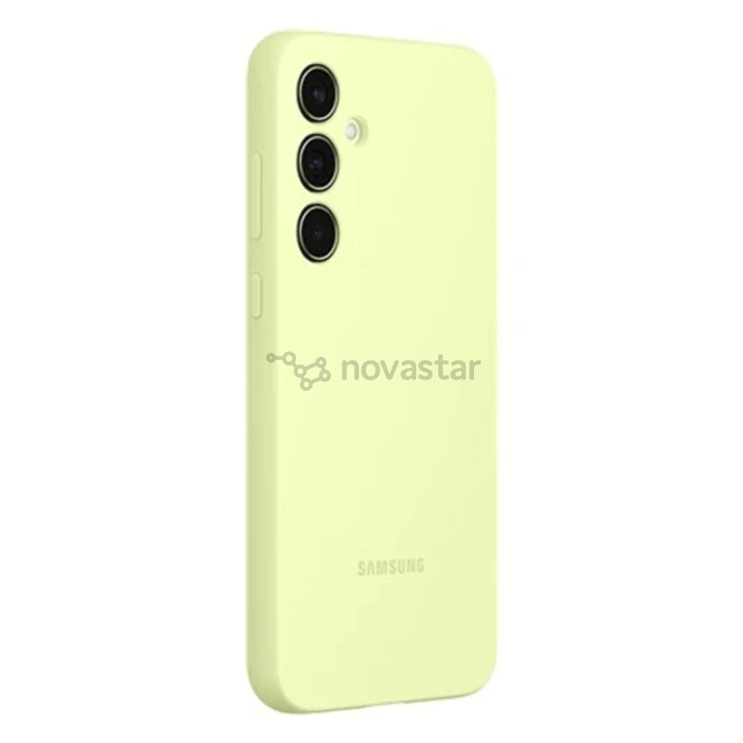 Samsung Silicone Case, Galaxy A35, geltonas - Dėklas