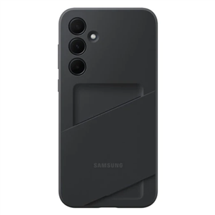 Samsung Card Slot Case, Galaxy A35, juodas - Dėklas