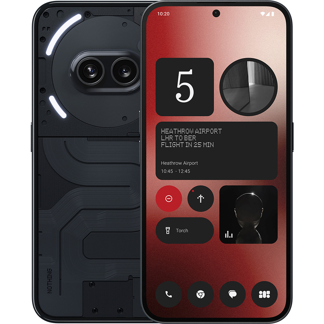 Nothing Phone (2a), 128 GB, juodas - Išmanusis telefonas