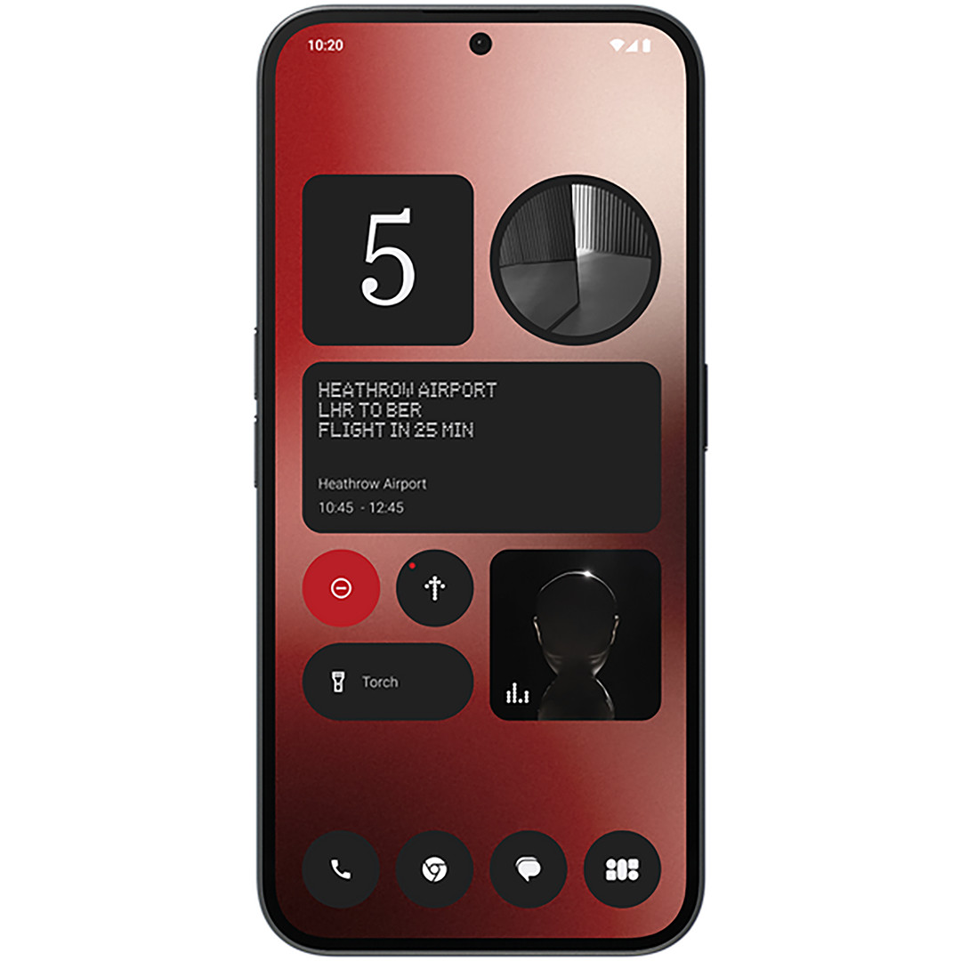 Nothing Phone (2a), 128 GB, juodas - Išmanusis telefonas