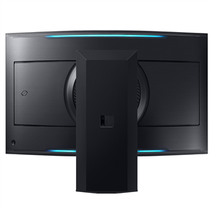 Monitorius Samsung Odyssey Ark G97NC, 55'', UHD, LED VA, lenktas, juodas