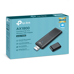 TP-Link Archer TX20U, AX1800, WiFi 6 - WiFi USB adapteris