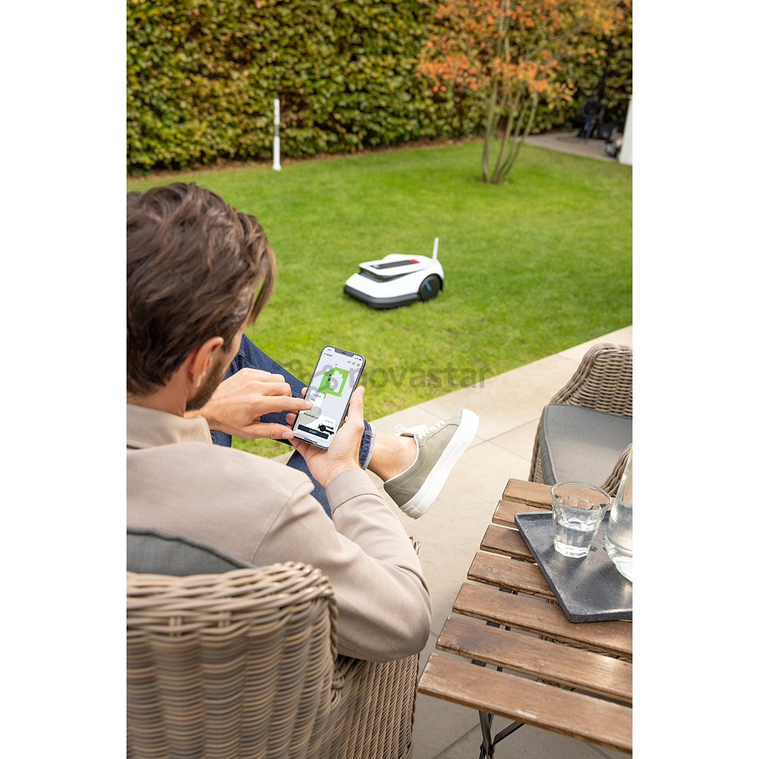 Ecovacs Goat G1-1600, черный/белый - Робот-газонокосилка