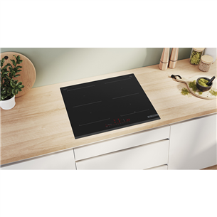 Bosch, Series 6, frameless, black - Built-in induction hob