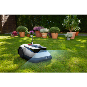 Vejos robotas Ecovacs Goat G1-2000, juodas/baltas