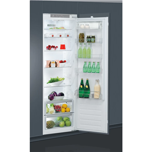 Whirlpool, 314 L, height 178 cm - Built-in cooler