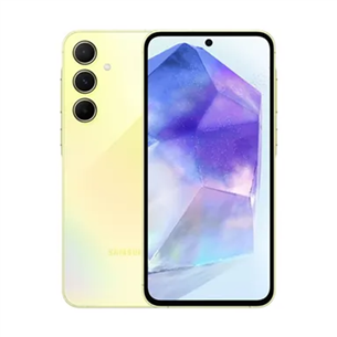 Išmanusis telefonas Samsung Galaxy A55 5G, 128 GB, geltonas