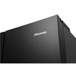 Hisense, NoFrost, 480 L, aukštis 182 cm, juodas - Šaldytuvas