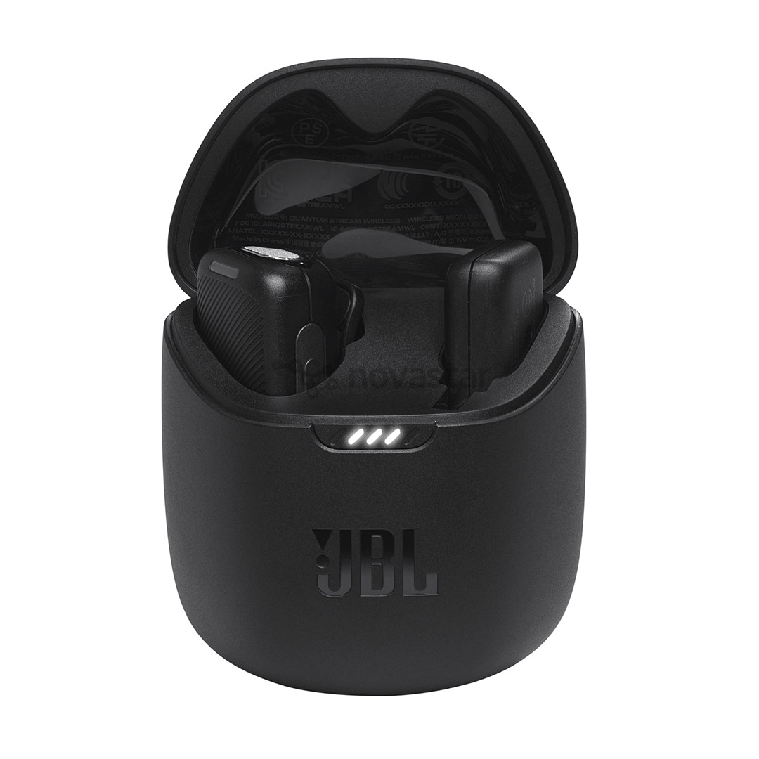 JBL Quantum Stream Wireless Lightning, juodas - Belaidis mikrofonas