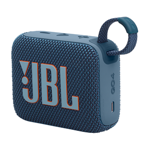 JBL GO 4, mėlyna - Belaidė kolonėlė JBLGO4BLU