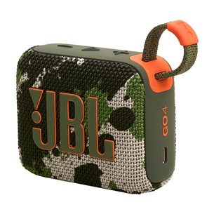 JBL GO 4, kamufliažinė - Belaidė kolonėlė JBLGO4SQUAD