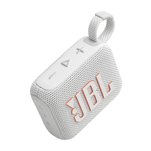 JBL GO 4, white - Portable wireless speaker