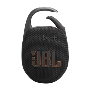 JBL Clip 5, juoda - Belaidė kolonėlė