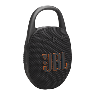 JBL Clip 5, juoda - Belaidė kolonėlė