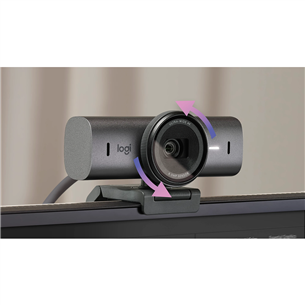 Logitech MX Brio, 4K, USB-C, black - Webcam