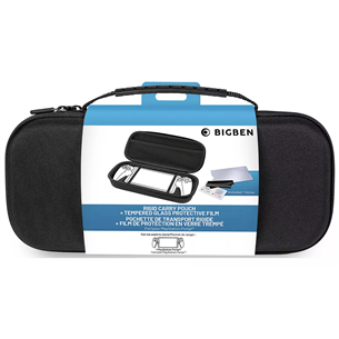 Bigben Nacon Carry Pouch + Tempered Glass, PlayStation Portal - Dėklas ir ekrano apsauga