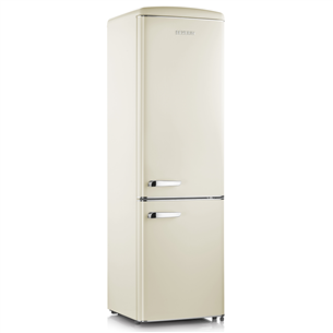 Severin, Retro, 244 L, height 181 cm, beige - Refrigerator RKG8919