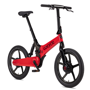 GoCycle G4i+, raudonas - Elektrinis dviratis KKL-3515