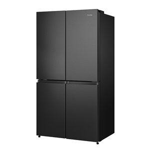 Hisense, Total No Frost, 609 L, aukštis 179 cm, juodas - Šaldytuvas