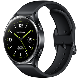 Xiaomi Watch 2, juodas - Išmanusis laikrodis BHR8035GL