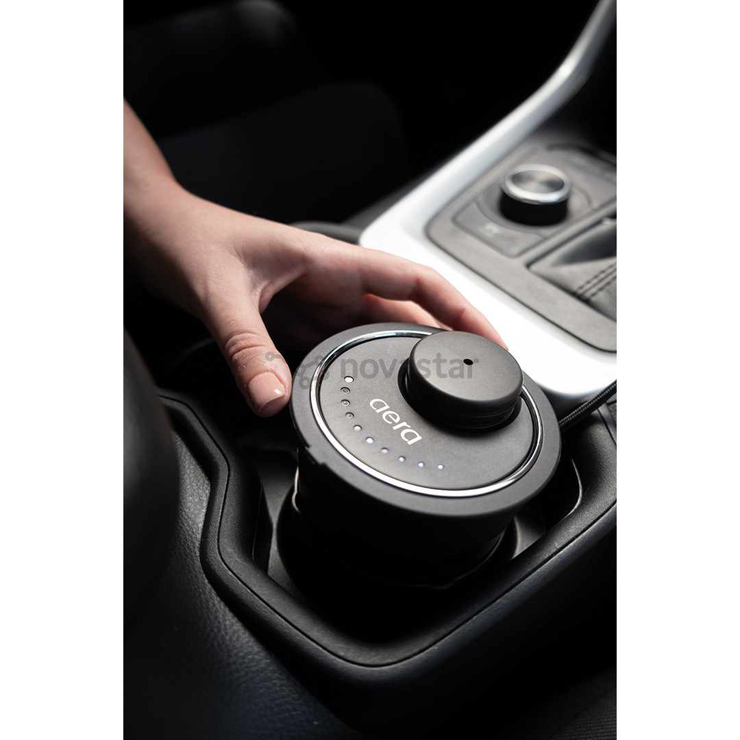 Aera Go, juodas - Kvapų difuzorius automobiliui
