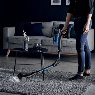Belaidis dulkių siurblys + baterija Tefal X-Force Flex 12.60 Aqua, mėlynas