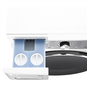 LG, 13 kg / 7 kg, gylis 61,5 cm, 1400 aps./min. - Skalbimo mašina - džiovyklė