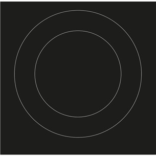 Whirlpool, domino, plotis 30 cm, juoda - Įmontuojama keramikinė kaitlentė