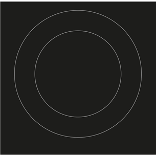 Whirlpool, domino, plotis 30 cm, juoda - Kaitlentė