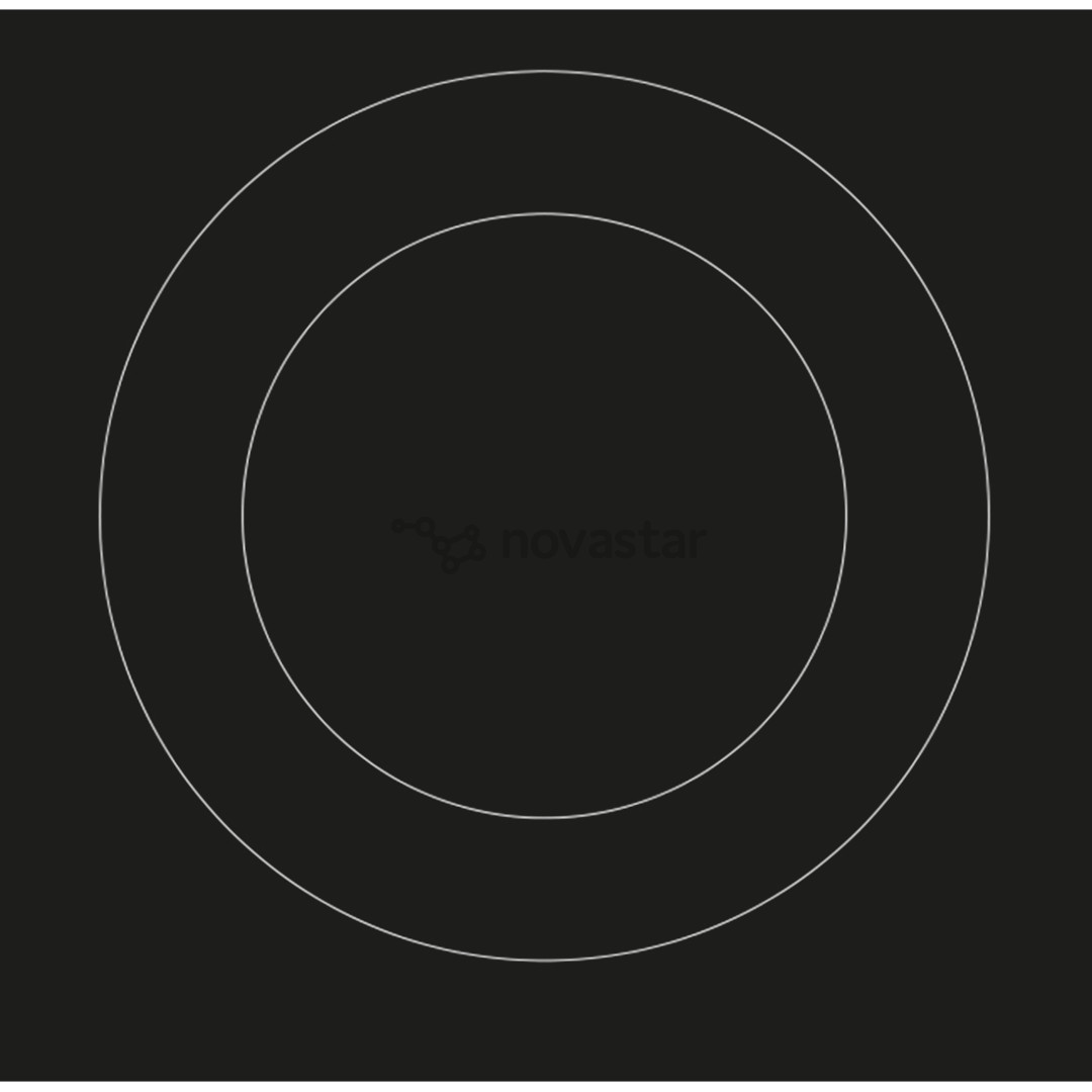 Whirlpool, domino, plotis 30 cm, juoda - Įmontuojama keramikinė kaitlentė