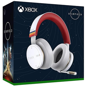 Xbox Wireless Headset Starfield Limited Edition, baltos/raudonos - Belaidės ausinės