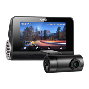 70mai Dash Cam 4K A810 and RC12 Rear Cam, juodas - Vaizdo registratorius A810-2