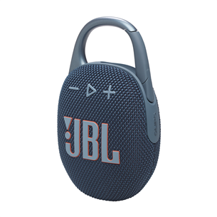 JBL Clip 5, mėlyna - Belaidė kolonėlė JBLCLIP5BLU