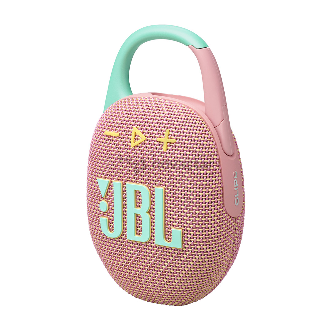 JBL Clip 5, розовый - Портативная беспроводная колонка